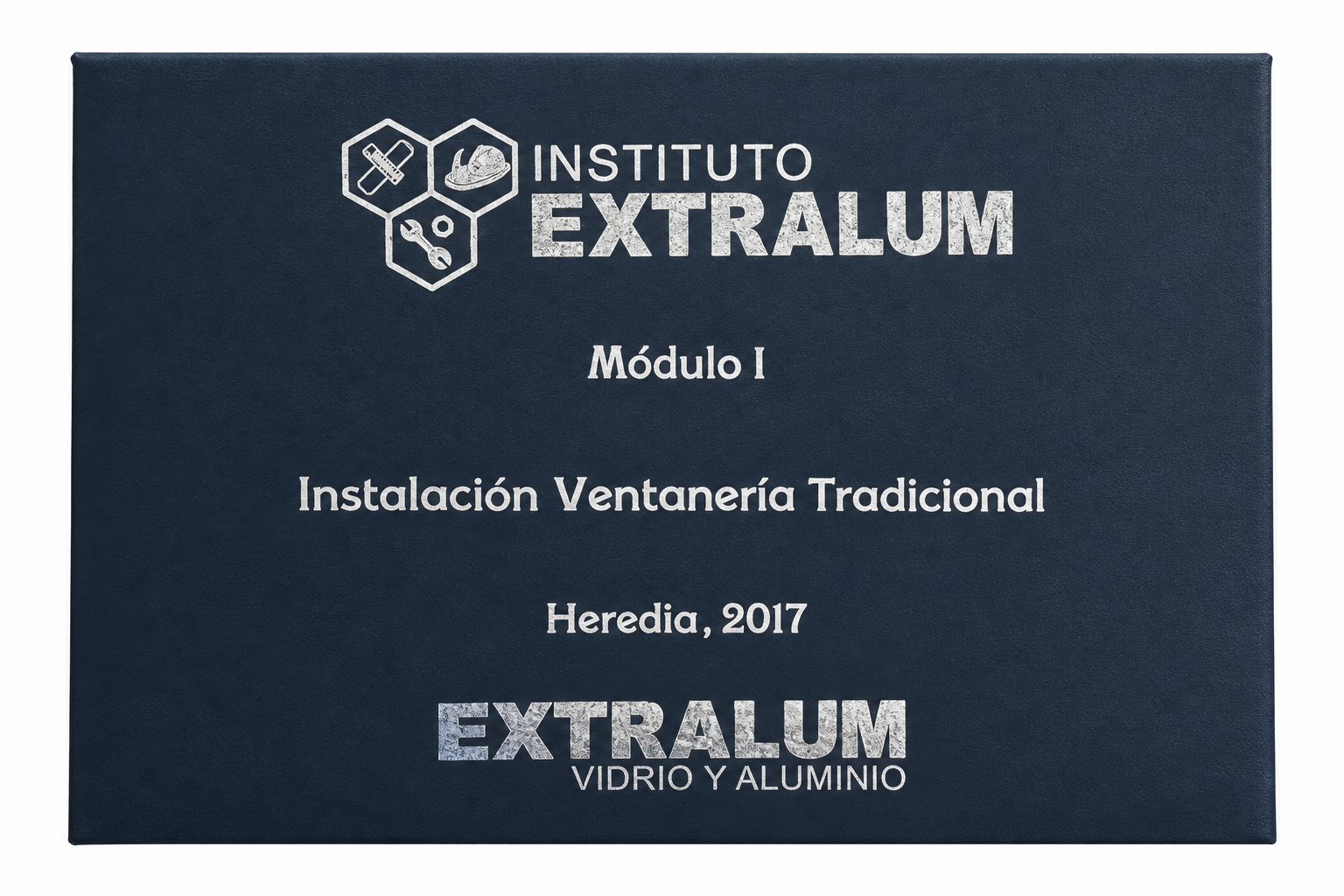 Portada restaurada del Módulo I del Instituto Extralum, 2017